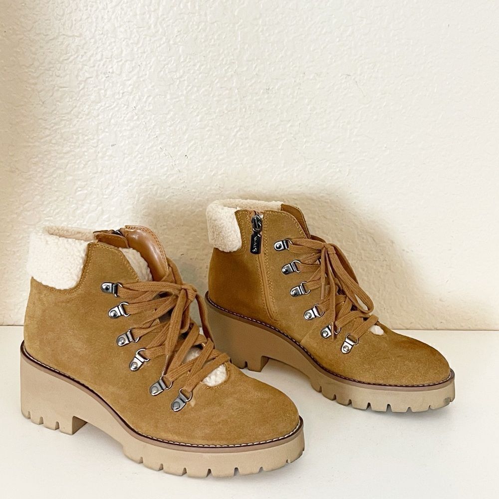 Blondo Devin Waterproof with Sherpa fur Camp Boots Gorpcore. 8 - Picture 8 of 17